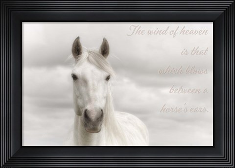 Framed Wind Of Heaven Print