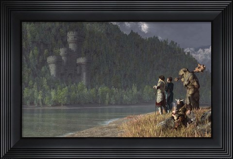 Framed Fantasy Quest Print