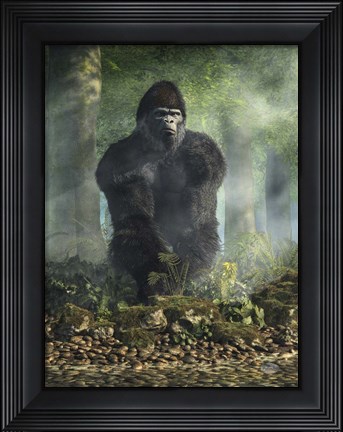 Framed Gorilla Print