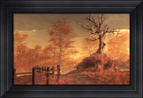 Framed Dead Tree Print