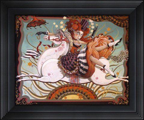 Framed Sowing Her Wild Oats Print