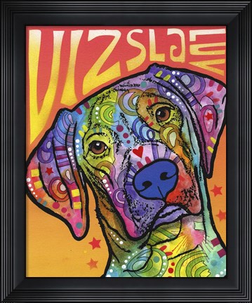Framed Vizsla Luv Print