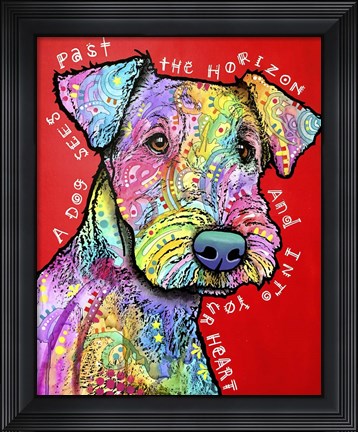 Framed Into Your Heart Print