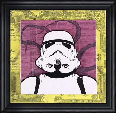 Framed Stormtrooper Print