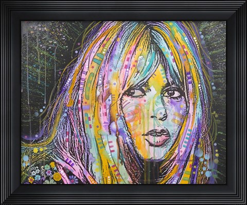 Framed Bardot1 Print