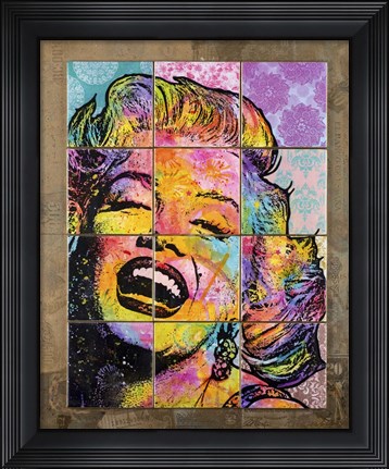 Framed Marilyn Print