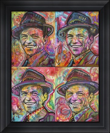 Framed Sinatra Quadrant Print
