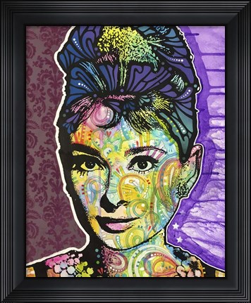 Framed Audrey 2 Print