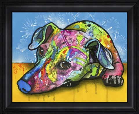 Framed I&#39;m Waiting Print