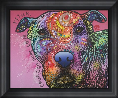 Framed Tiinkerbell Print