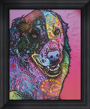 Framed Splatter Print