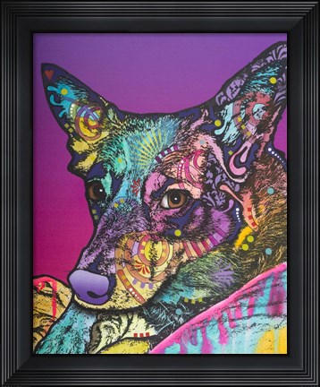Framed Zena 4 Print