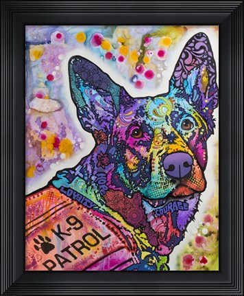 Framed K 9 Patrol 3 Print