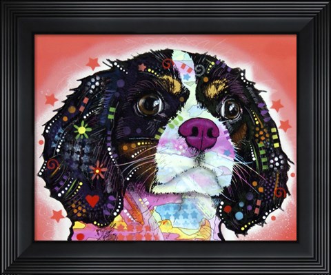 Framed King Charles Print