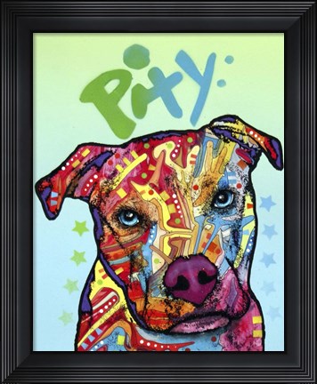 Framed Pity Print