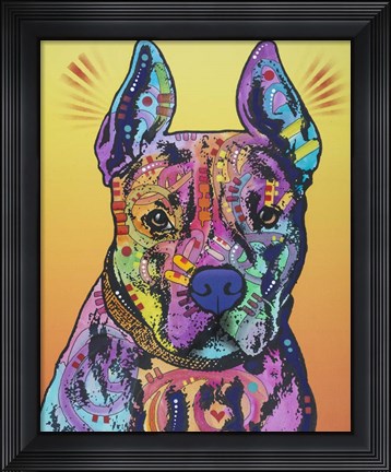 Framed Bugsy 2 Print