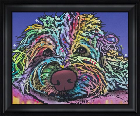 Framed La Lou 6 Print