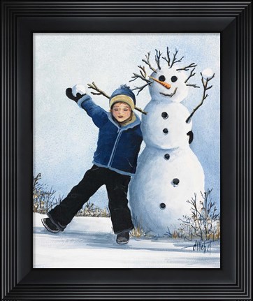 Framed Friends Print
