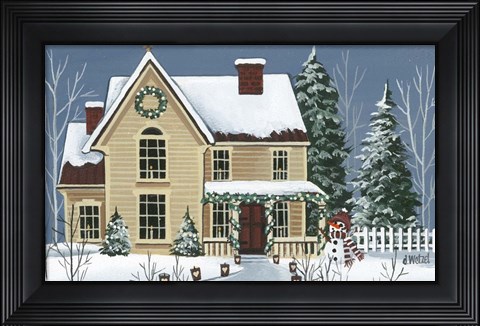 Framed Winter Wanderland Print