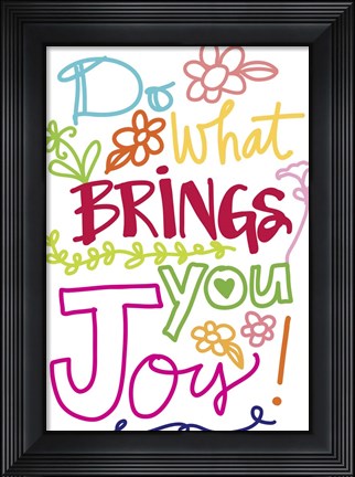 Framed Find Joy Print