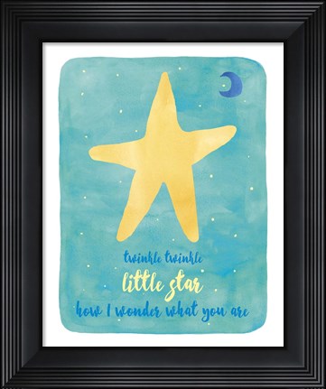 Framed Twinkle Print
