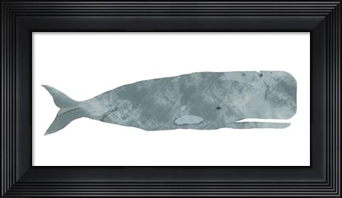 Framed Whale Print