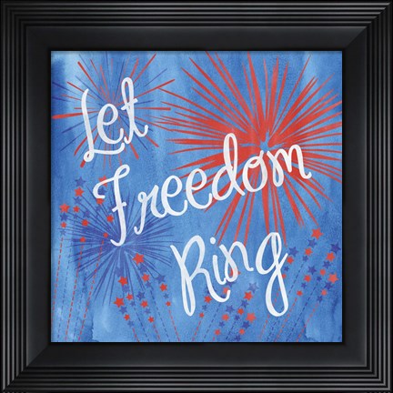 Framed Freedom Print