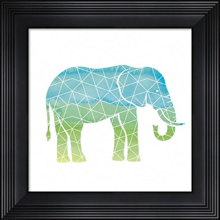 Framed Elephant Print