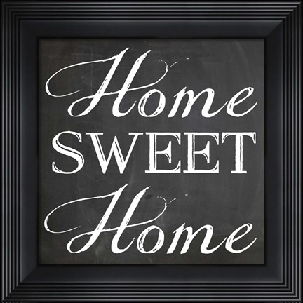 Framed Home Print