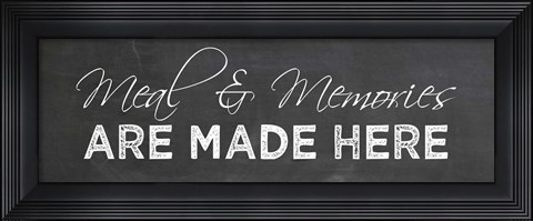 Framed Meal Print