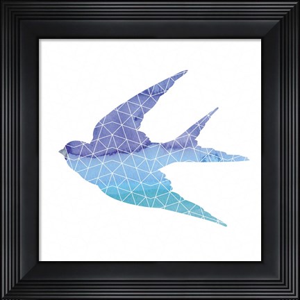 Framed Swallow Print