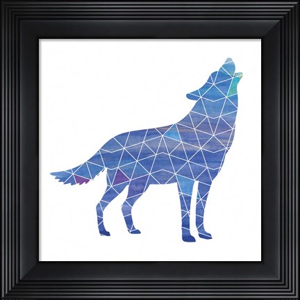 Framed Wolf Print