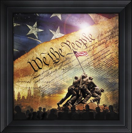 Framed Constitution Print