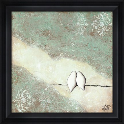 Framed Laced Together Print