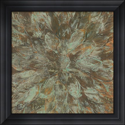 Framed Oxidized Petals II Print