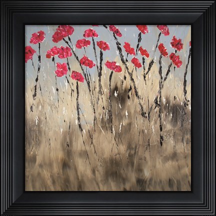 Framed Poppy Dance Print
