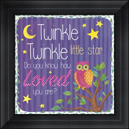 Framed Twinkle Print