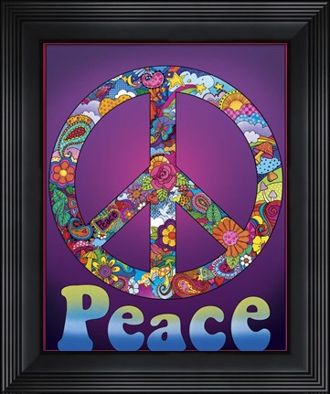 Framed Peace Print