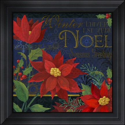 Framed Noel Print