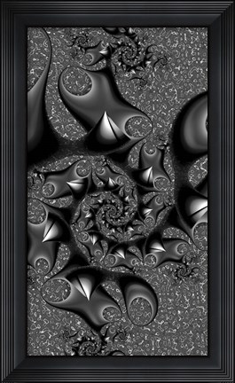 Framed Briar Patch Dark Print