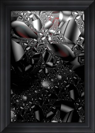Framed Down The Rabbit Hole Print
