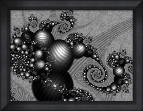 Framed Shades Of Grey Print
