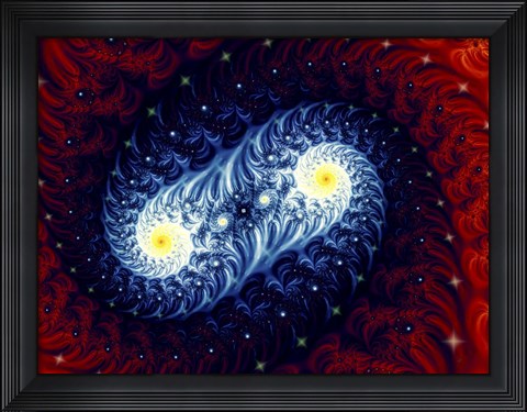 Framed Lucy In The Sky Print