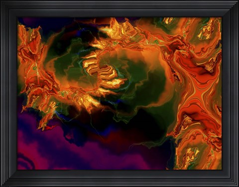 Framed Vesuvius Print
