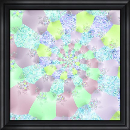 Framed Cotton Candy II Print