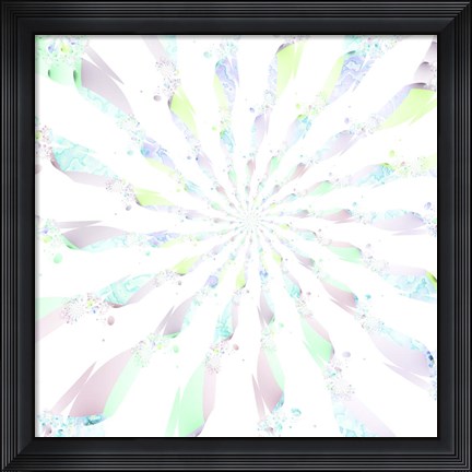 Framed Cotton Candy V Print