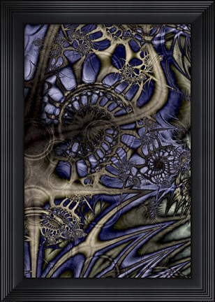 Framed Sonic Violet Print