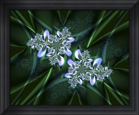 Framed Dans L&#39;Herbe Print