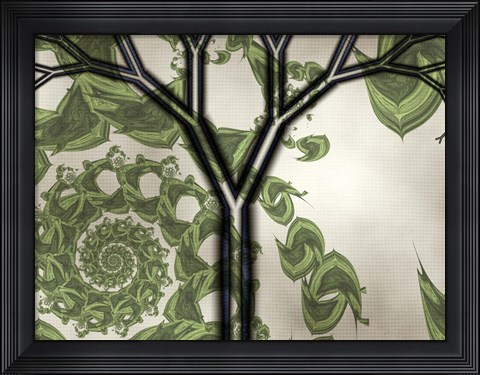 Framed In Like A Lion Print