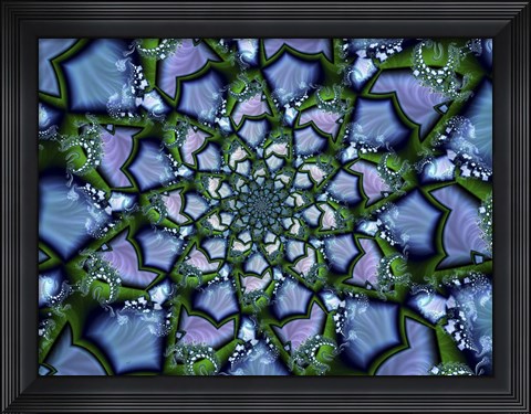 Framed Stained Glass Print